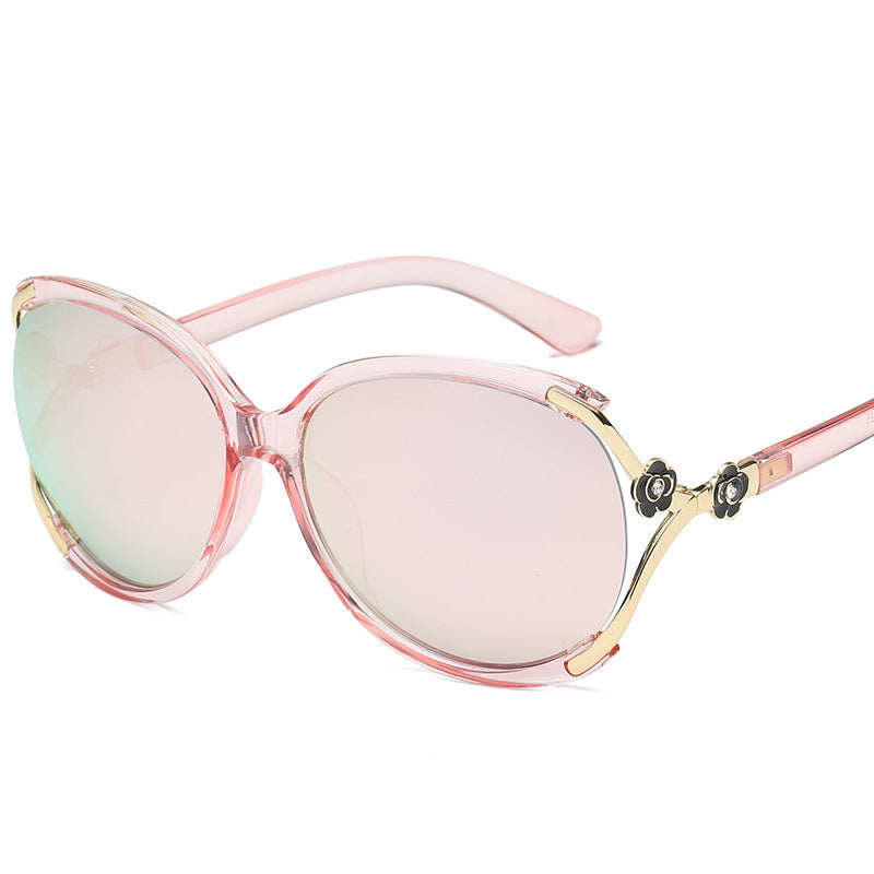 Gafas de sol de PC de gran cuadro de diamante pequeño y pequeño de diamante de diamante de diamante pequeño