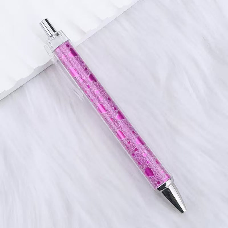 Wholesale Christmas & Pink Bow & Blingbling Roll Paper Ballpoint Pen