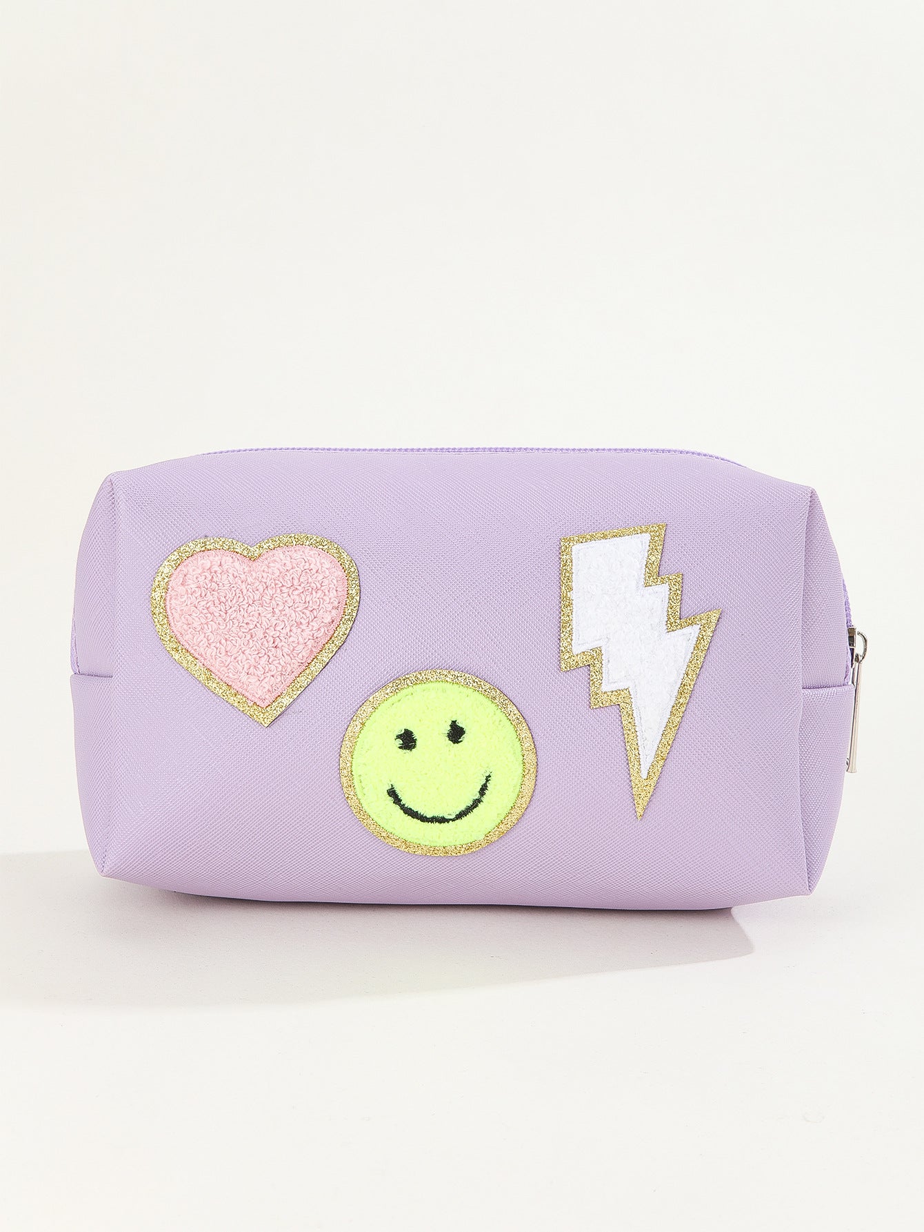 Wholesale Towel PU Embroidered Letter Cloth Sticker Waterproof Storage Bag