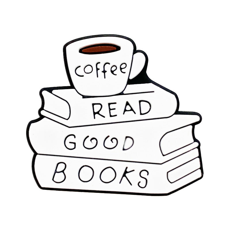 Wholesale 10pcs Direct Sales Coffee Book Focal Beads