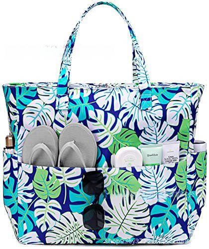 Wholesale multi-functional large  classic popular beach bag travel holiday gym essential