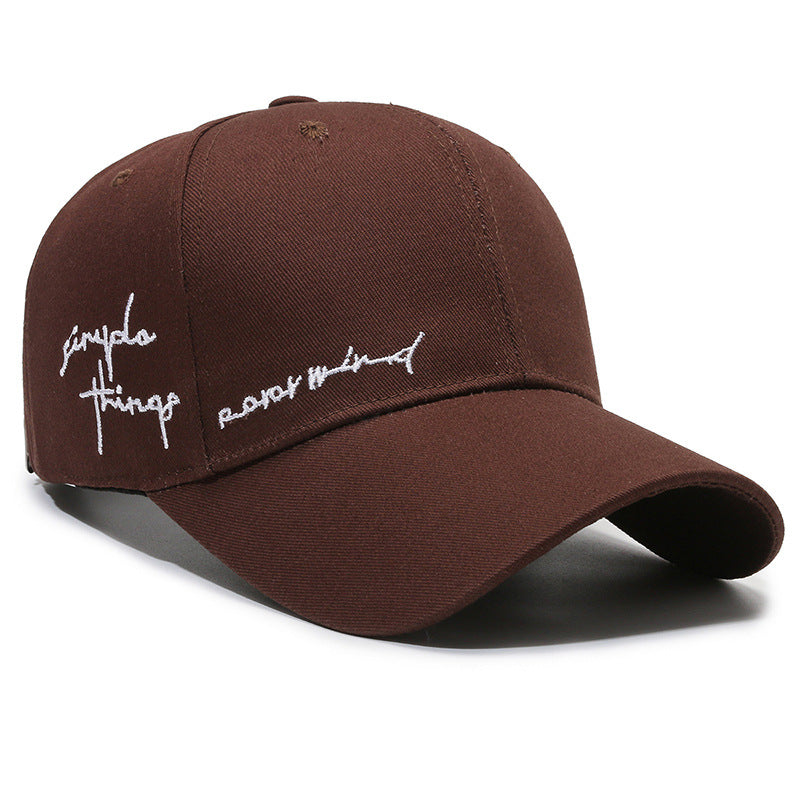 Wholesale Embroidered Letters Casual Sun Protection Baseball Cap