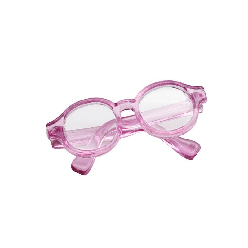 Wholesale Doll transparent sunglasses