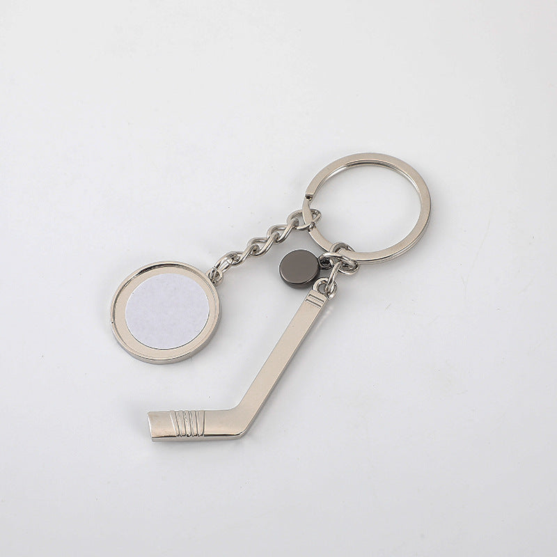 Wholesale Baseball  Football Hockey Ball Sports Series Metal Keychain