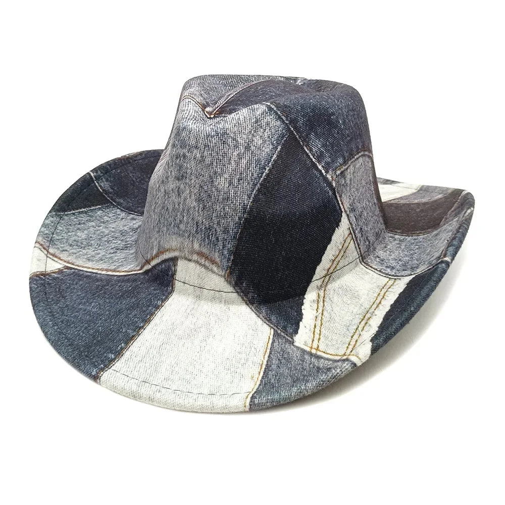 Wholesale Western cowboy jazz hat retro warm hat