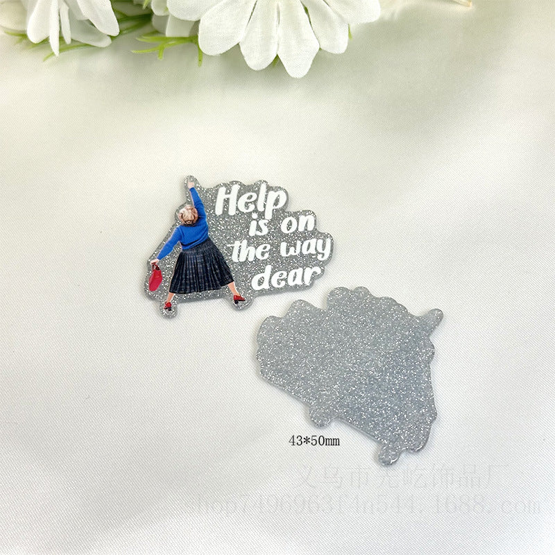 Wholesale 50pcs Loose Powder Cartoon Medical Series Acrylic DIY Patch Accessories