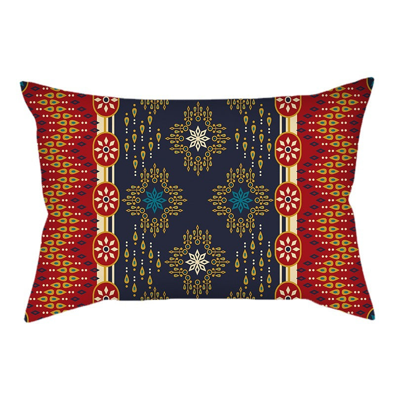 Wholesale Bohemian Ethnic Style Short Plush Pillowcases
