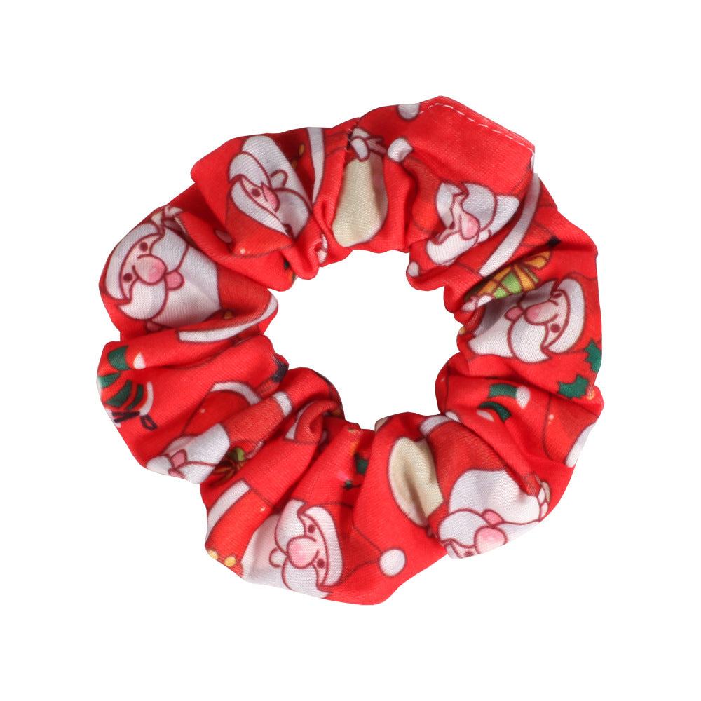 Wholesale Christmas Snowman Bell Santa Claus Deer Antler Hat Large Intestine Hairband