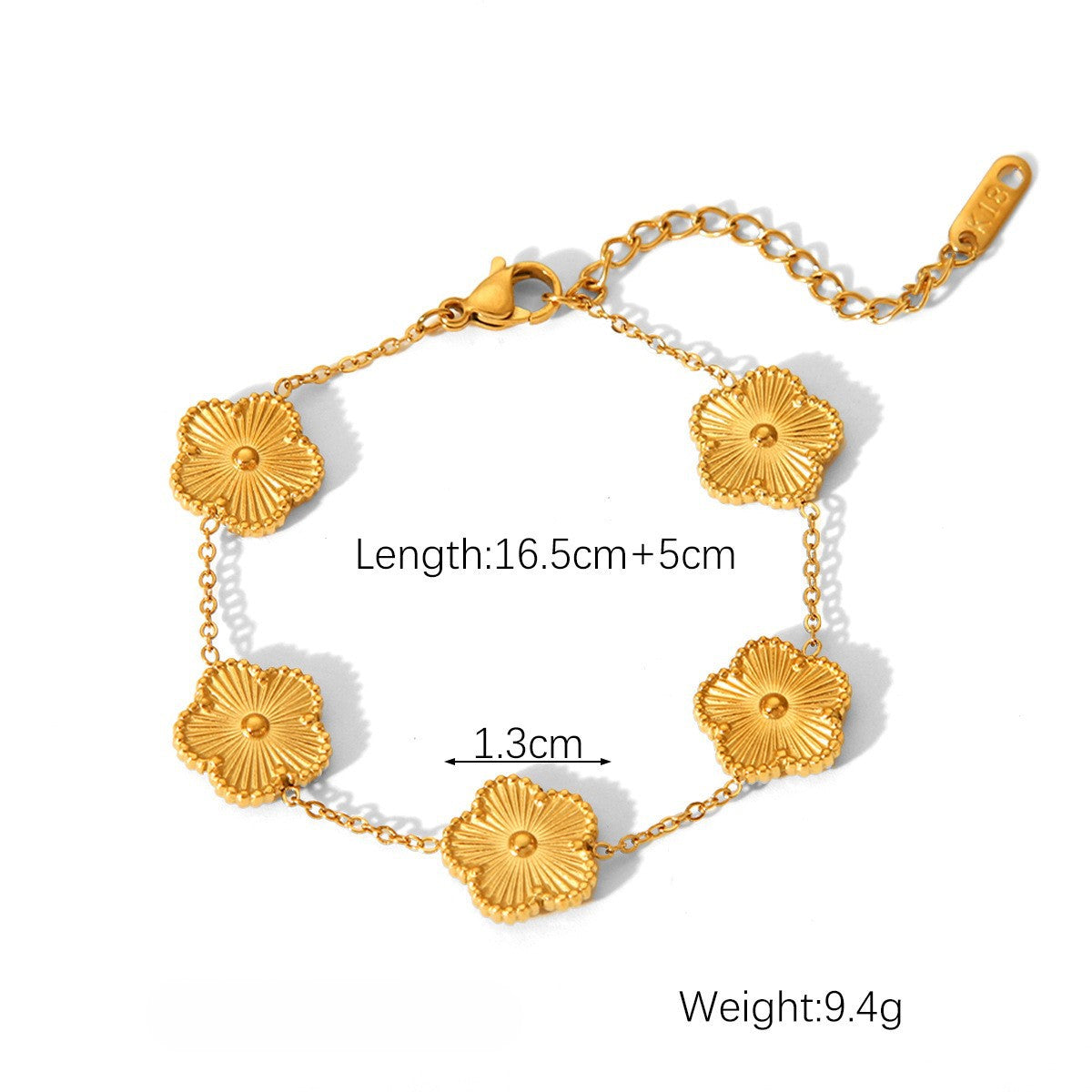 Wholesale Stainless steel geometric element men' s bracelet
