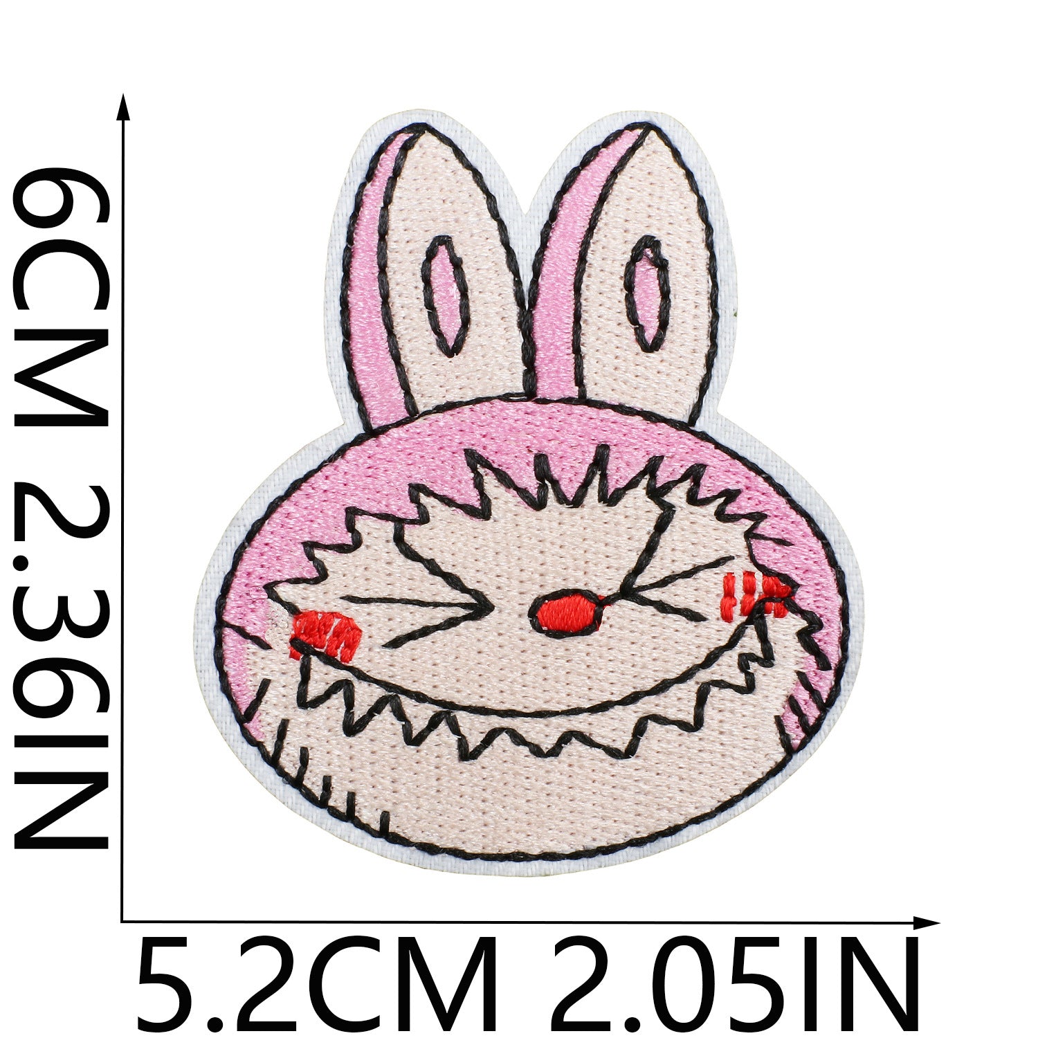 Wholesale Cute doll embroidered fabric patch OLY Exclusive