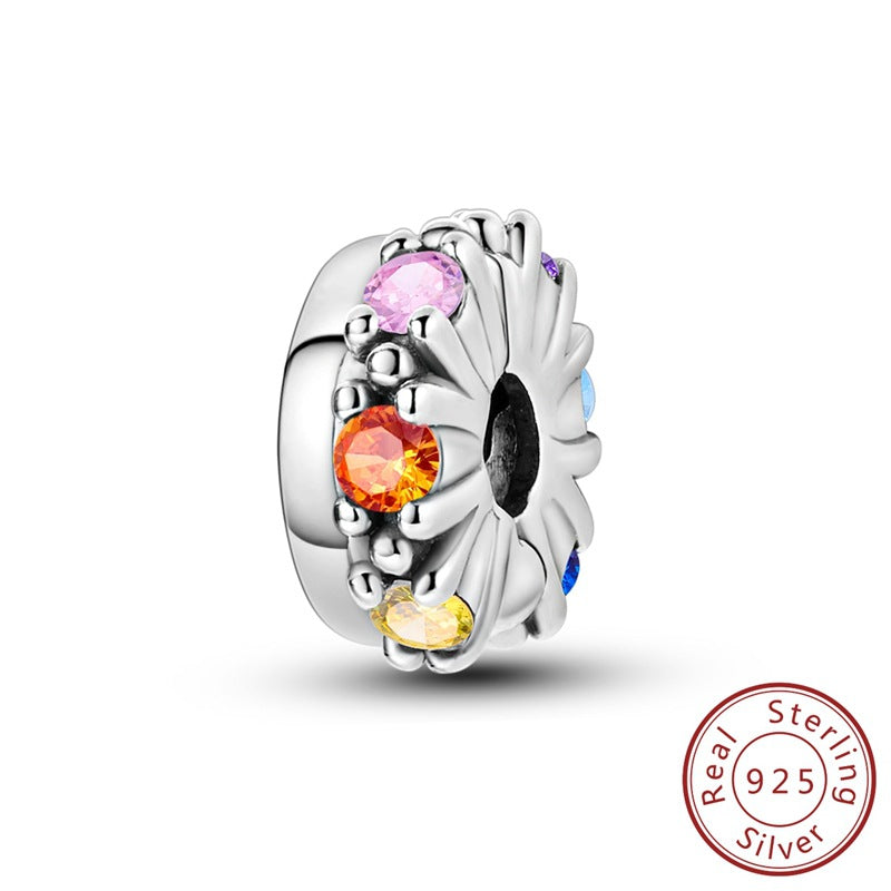 Wholesale  eternal heart-shaped rubber plug Charms