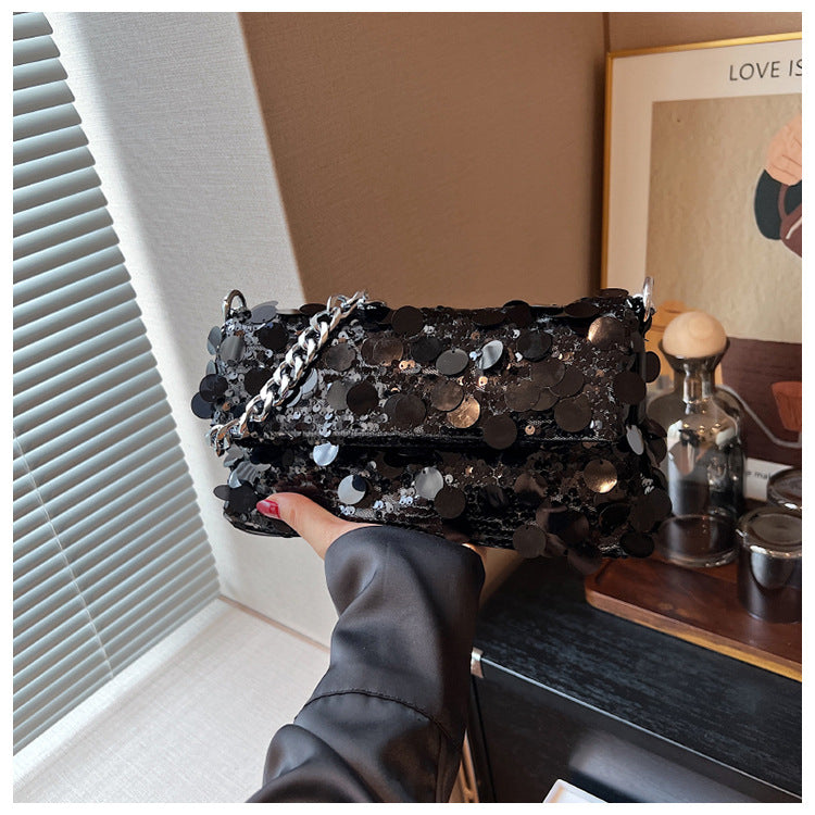 Wholesale Chain Portable Sequin Bags