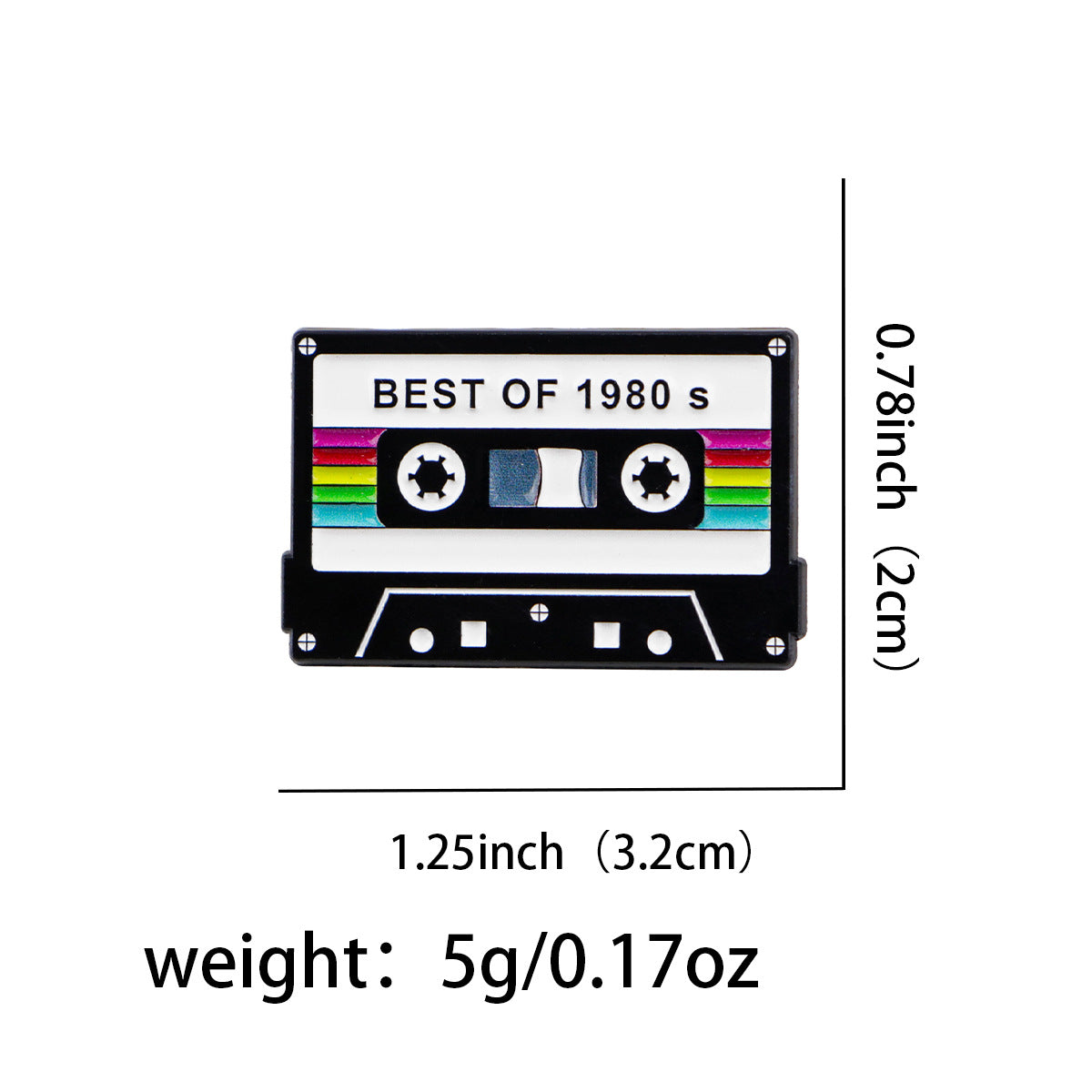 Wholesale Quote Brooch Cartoon Metal Badge English Letter Jewelry