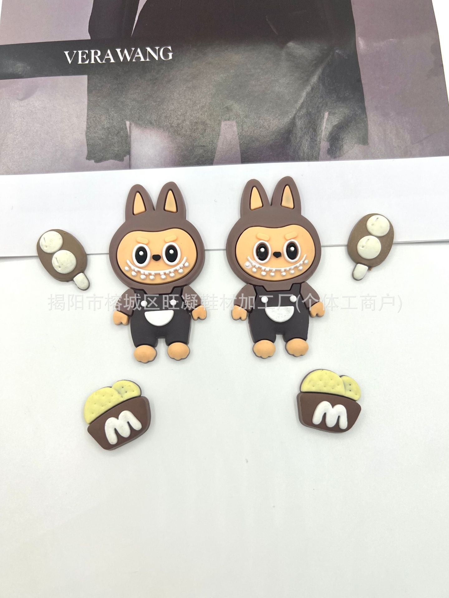 Wholesale DIY Perforated Shoe Buckles DIY Soft Rubber Shoe Buckles OLY Exclusive