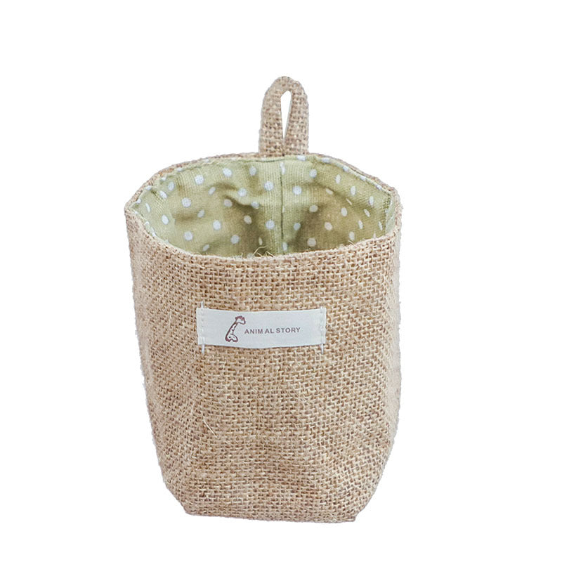 Wholesale Desktop Cotton and Linen Storage Bags