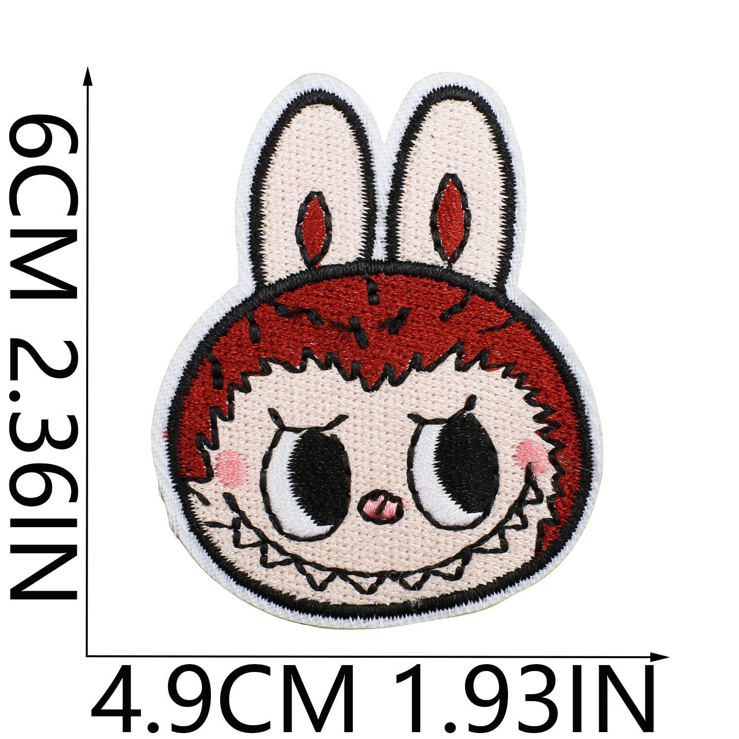 Wholesale Cute doll embroidered fabric patch OLY Exclusive
