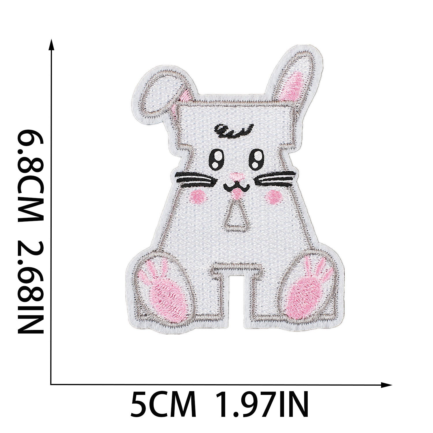 Wholesale Easter Rabbit Easter Egg Carrot Embroidery DIY Patches