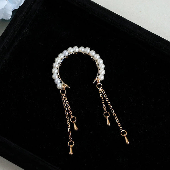 Wholesale Fairy Style BJD Doll Headband Imitation Pearl Hair Accessory