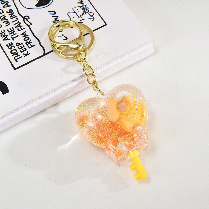 Wholesale Acrylic   Sand Keychain