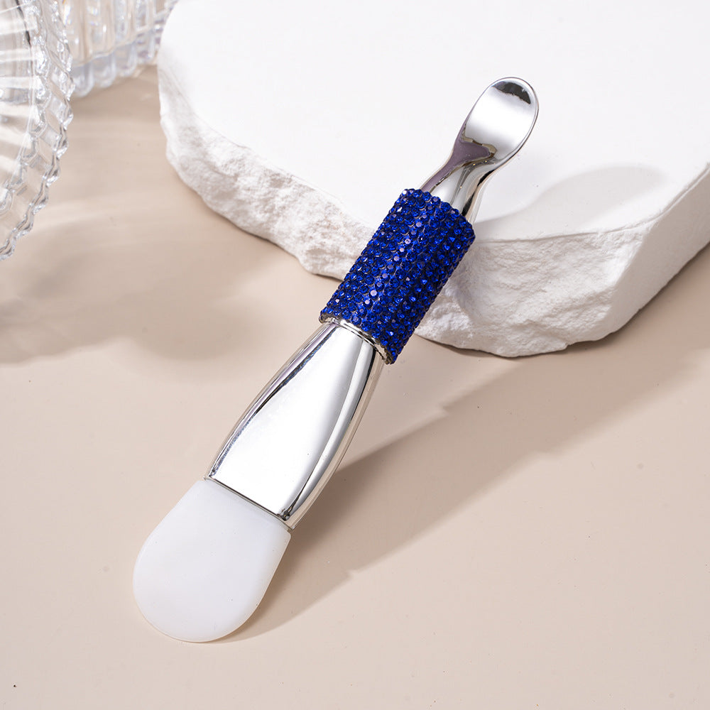 Wholesale Explosions mask brush silicone film rod soft hair facial beauty tools wholesale double head with scoop mud film brush