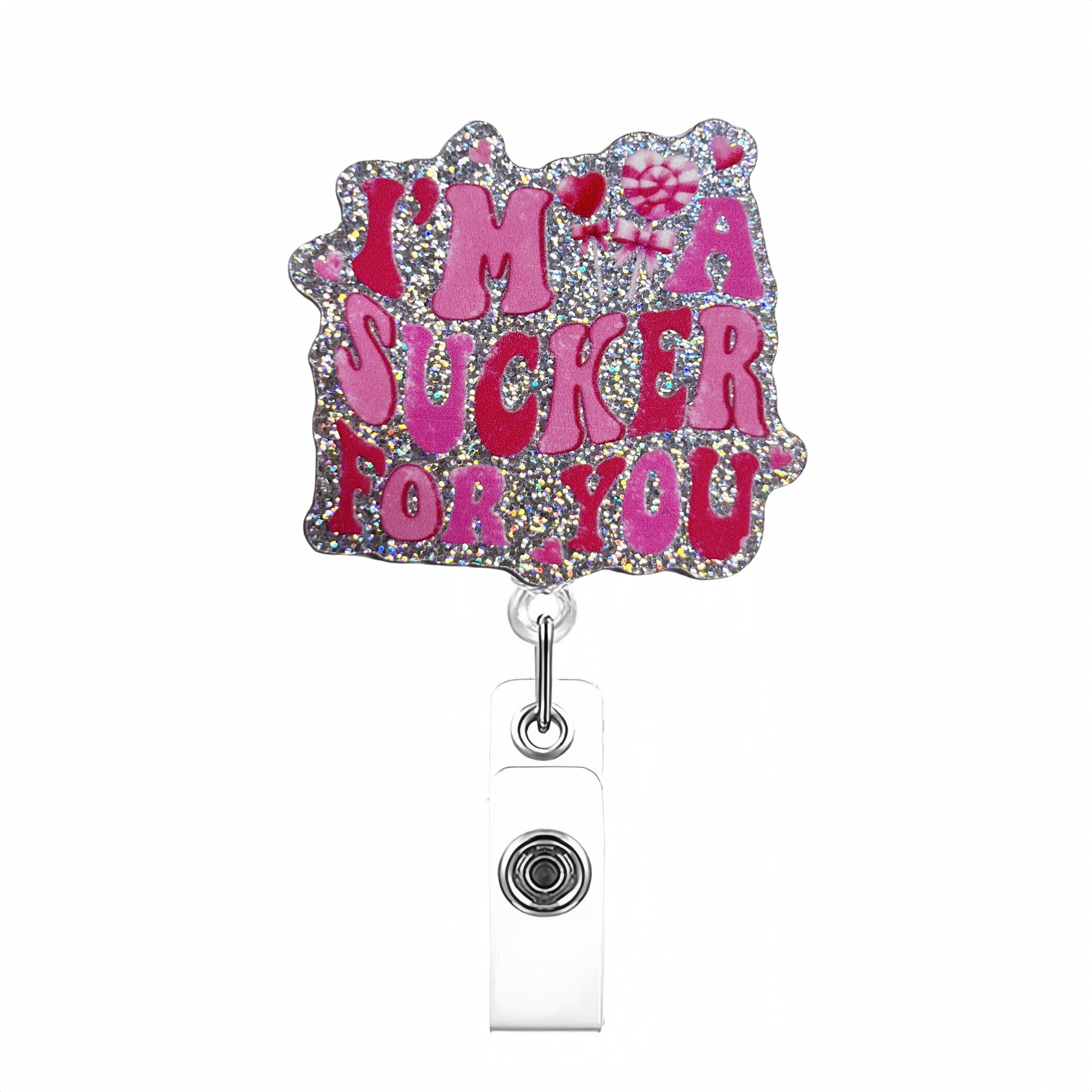 Wholesale Sparkling Mother's Day Badge Reels