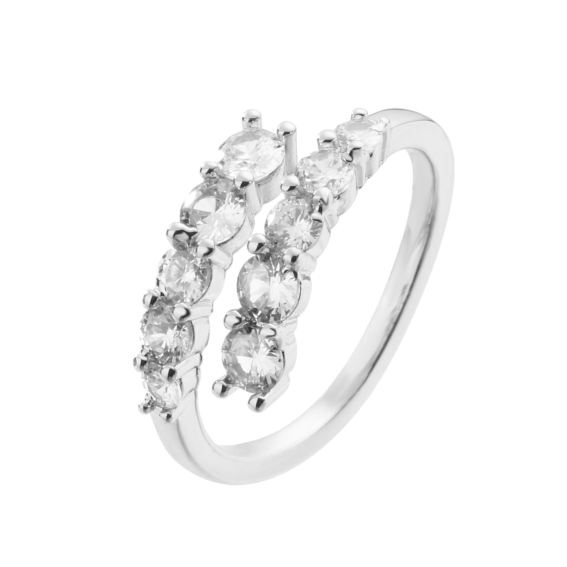 Wholesale Fashion Love Geometric Opening Adjustable Ring