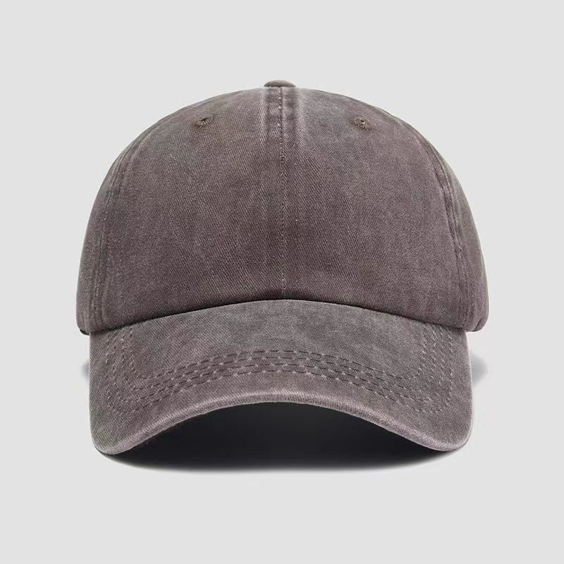 Wholesale Wholesale vintage embroidered logo distressed soft top cap