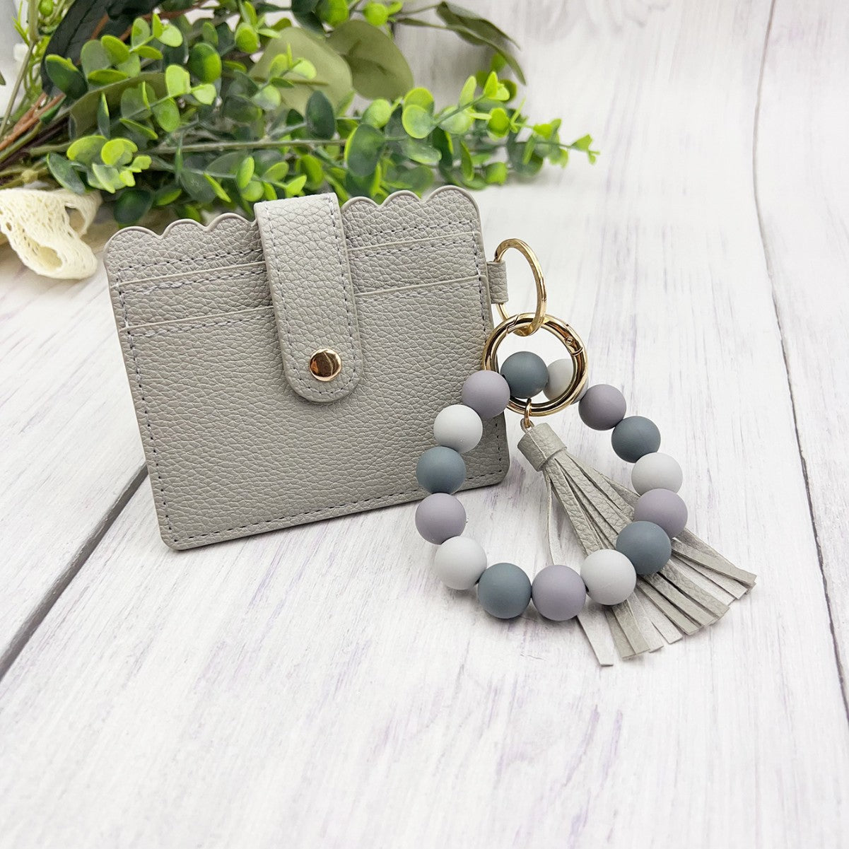 Wholesale Silicone Bead Bracelet Card Bag Solid Color Silicone Bead