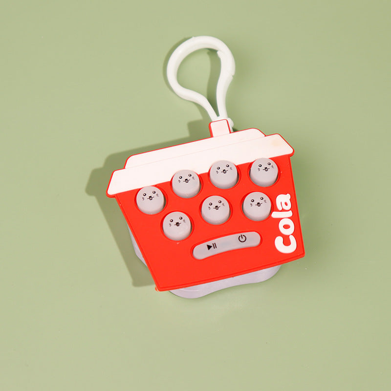 Wholesale Mini Whack-a-mole Game Console Card Illuminated Keychain