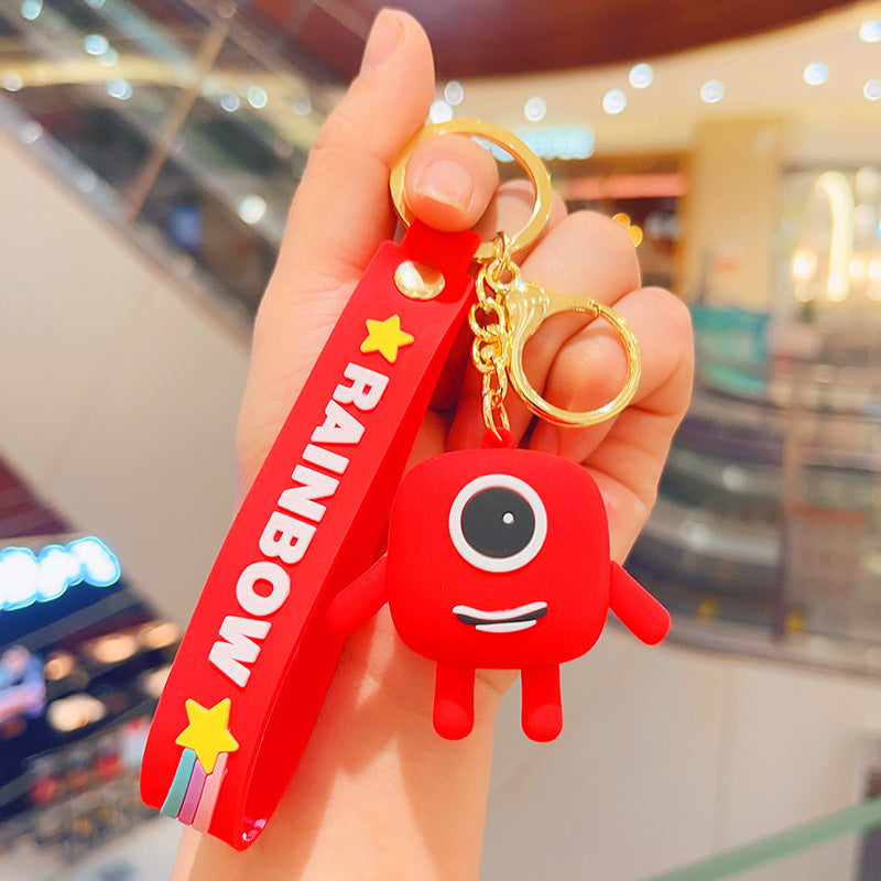 Wholesale Numberblocks Number Legends Car Backpack Silicone Keychain