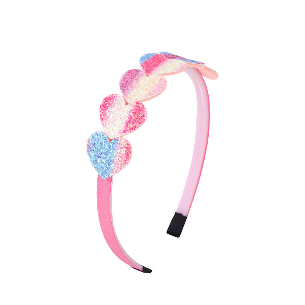 Wholesale Children's Candy Color Love Headbands