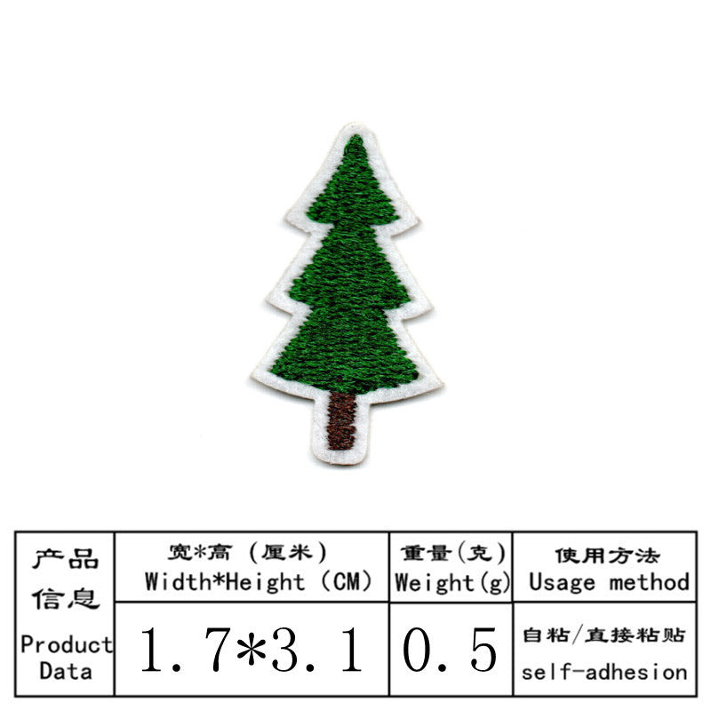 Wholesale Flowers  trees houses  embroidery DIY Patches