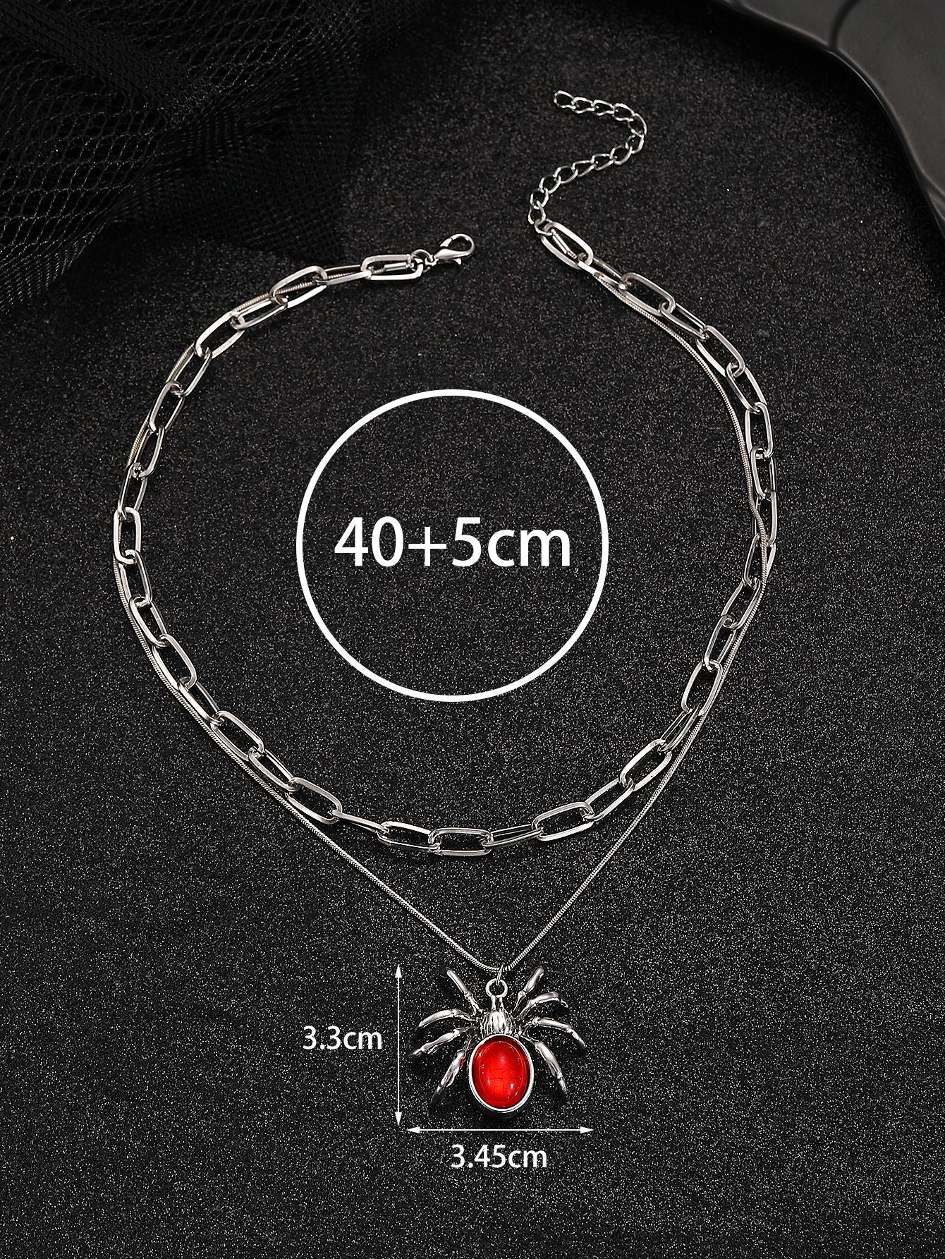 Wholesale Gothic Dark Necklace Distinctive Long  Clavicle Chain  Woolen Chain
