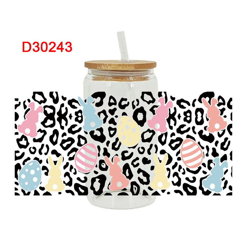 Wholesale UV Transfer Paste Glass Crystal Label Crystal Paste 16OZ UV DTF WRAPS
