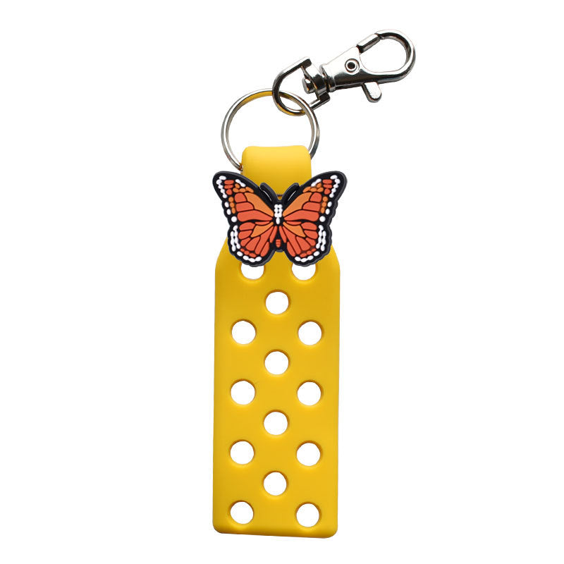 Placa de llave del zapato de bricolaje de mariposa al por mayor