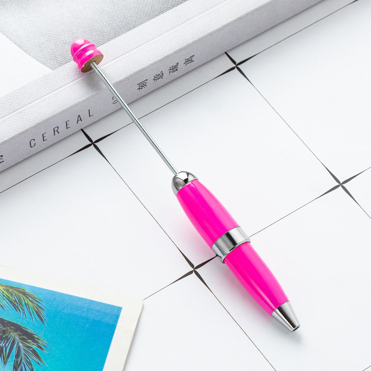 Wholesale 11.9cm Beadable Pens Portable Mini Pen Metal Pen