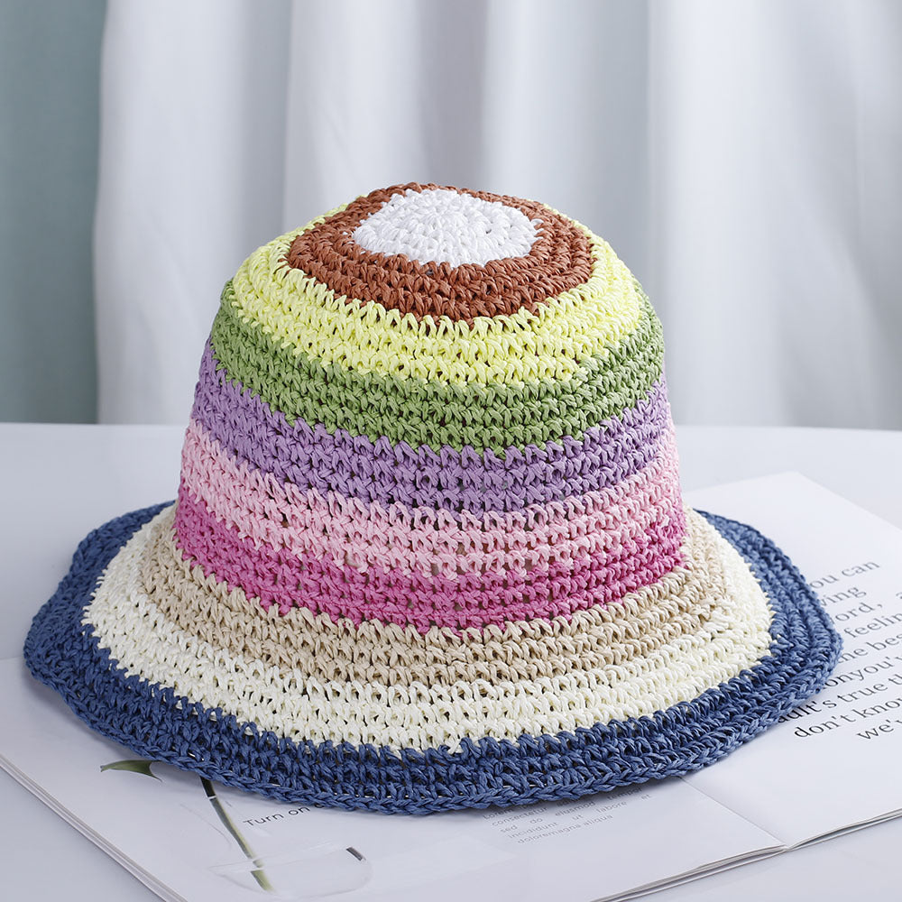 Wholesale Hand Knitted Summer Breathable Straw Hats