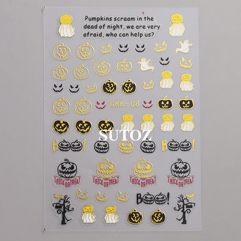 Wholesale DIY Wraps For Craft Gilded  Nail Art Stickers