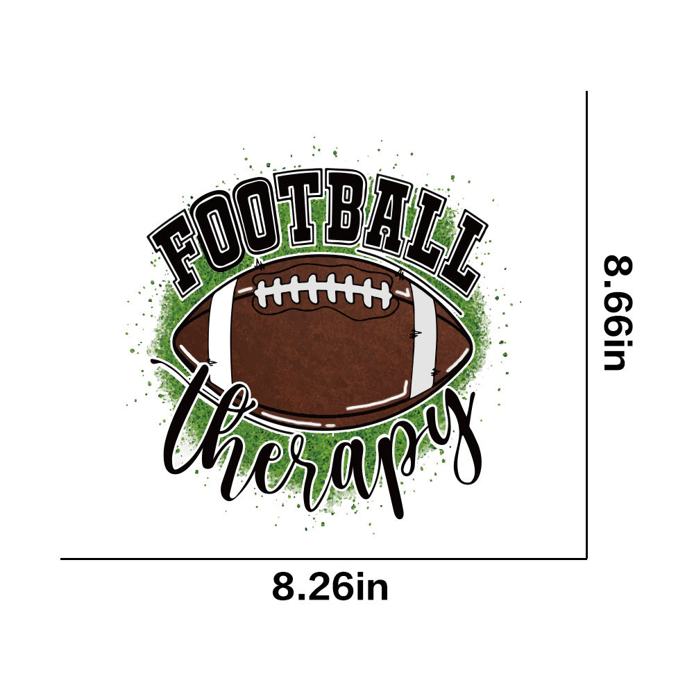 Wholesale 10pcs/pack DIY Printing Pattern Thermal Transfer White Ink Stamping Stickers in stock