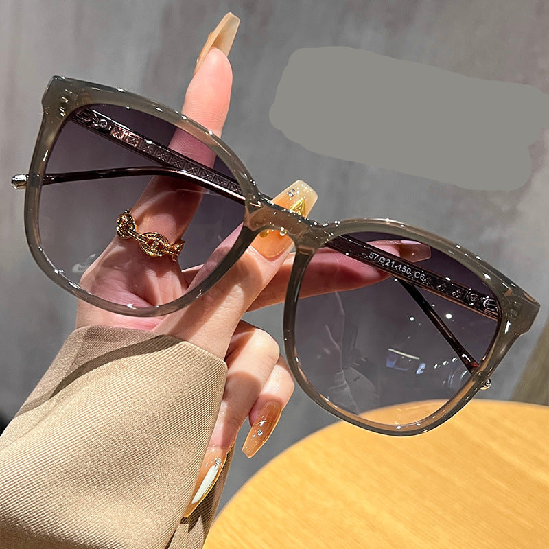 Wholesale Brown frame polarized sunglasses can be matched with myopia degree anti-ultraviolet driving Sunglasses