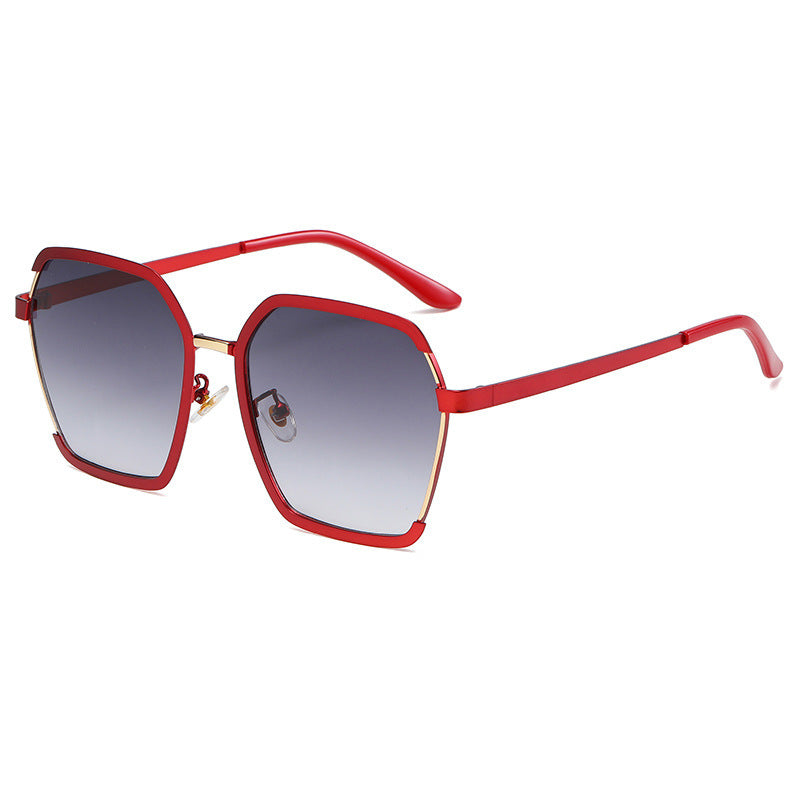Wholesale Fashion Retro Metal Outdoor Anti-UV Sunglasses