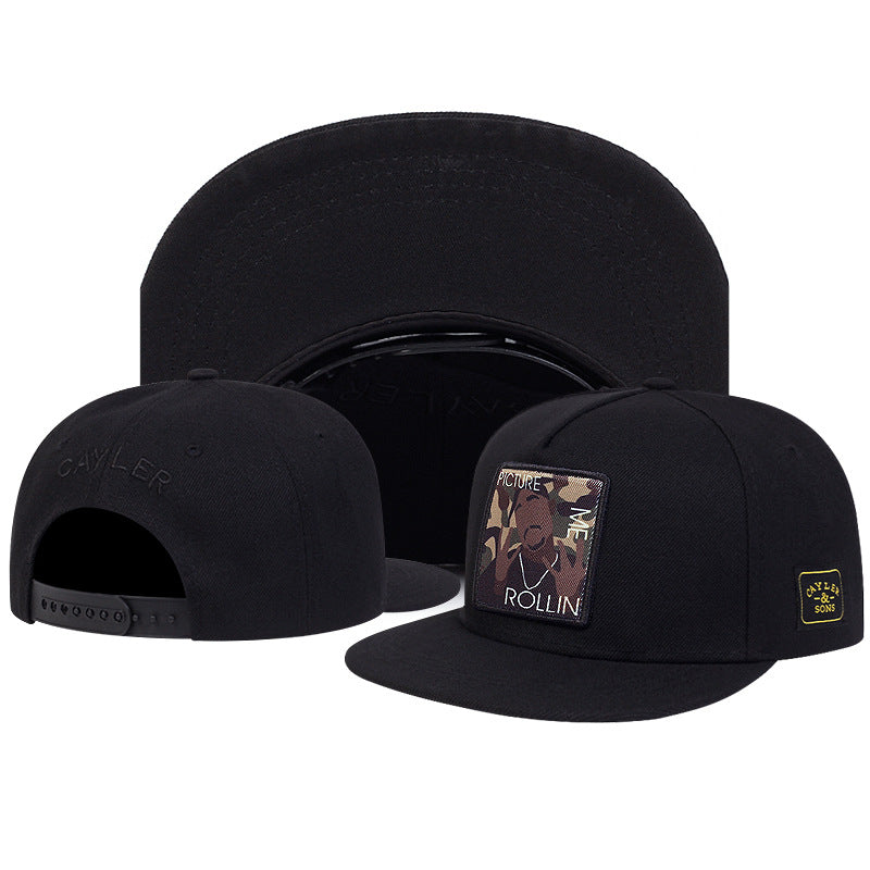 Wholesale Camouflage Label Visor Casual Baseball Cap