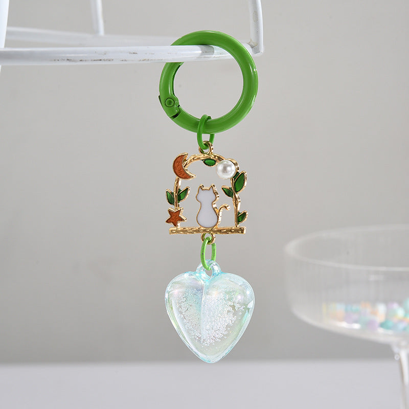 Wholesale Acrylic Heart Keychain