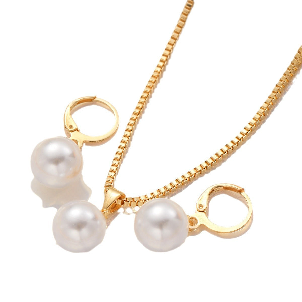 Wholesale Imitation Pearl Jewelry Set