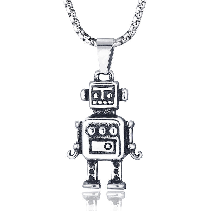 Wholesale Double Boxing Glove Alloy Pendant Necklace Men Necklaces