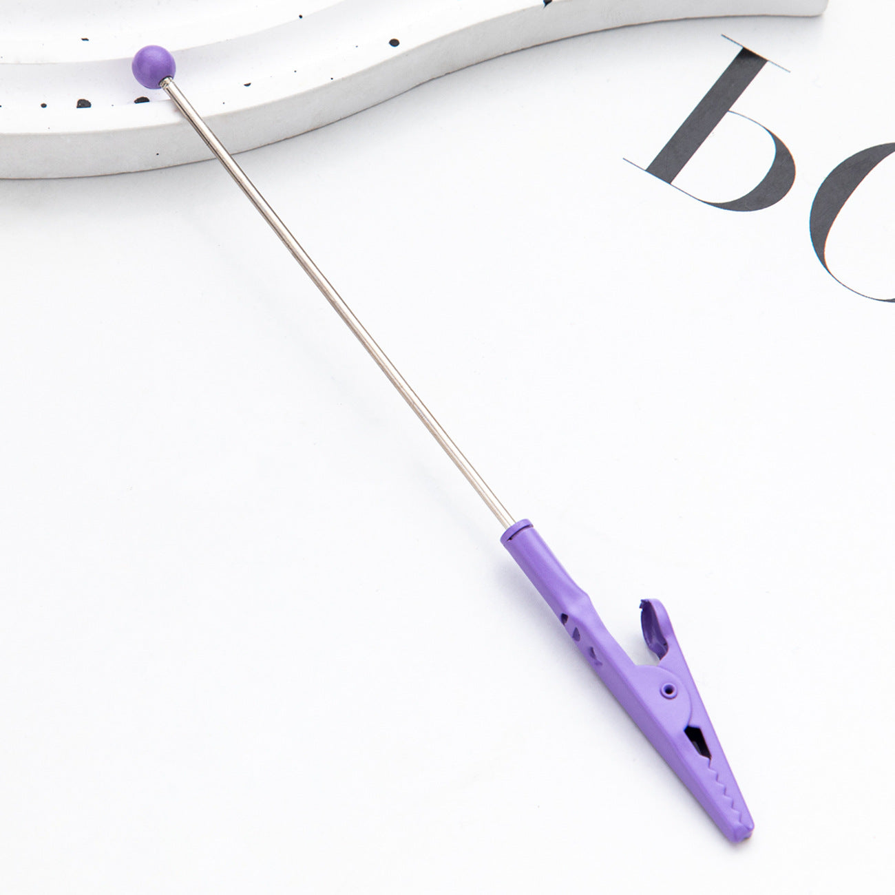 Wholesale Beadable Alligator Clips ATM Card Taker