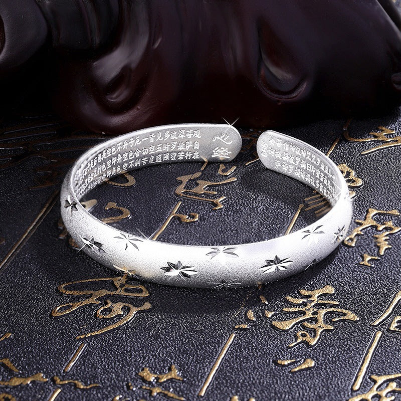 Wholesale Silver Plated Gypsophila Copper Bracelet