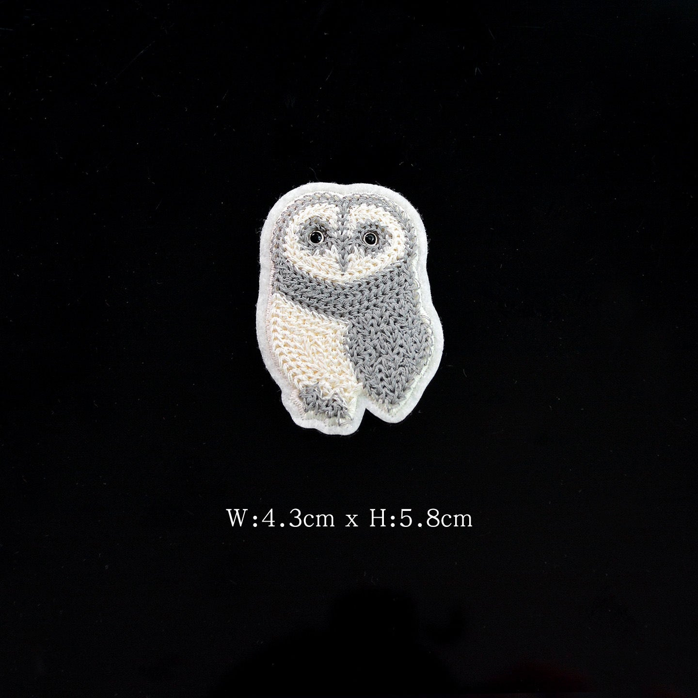 Wholesale Felt Embroidery Owl Patch Cute Cartoon Animal Sew On Applique For Clothing Towel Repair Fashion Gift