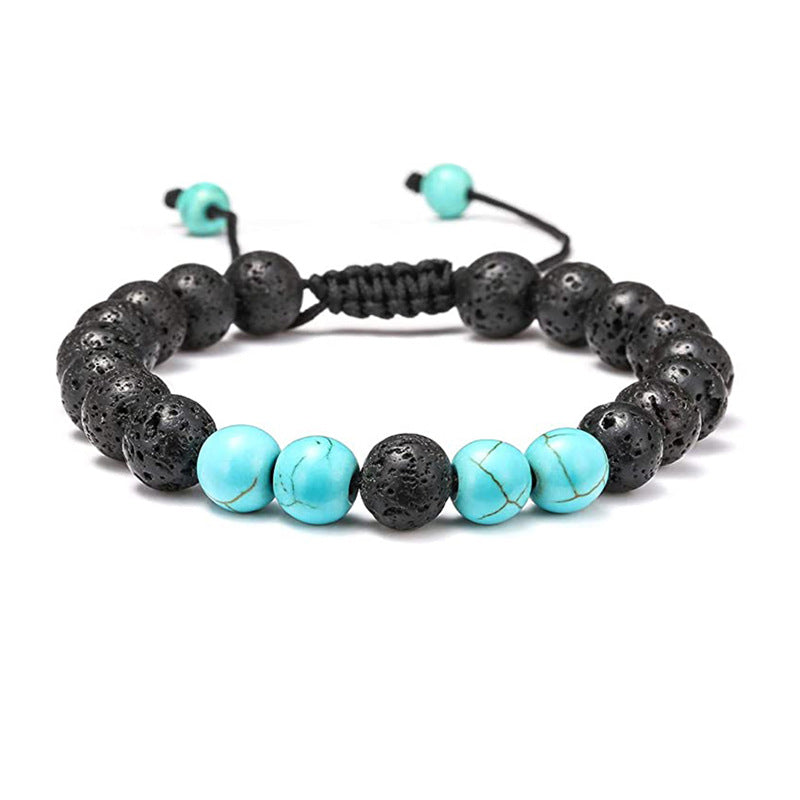 Pulsera de lava turquesa al por mayor