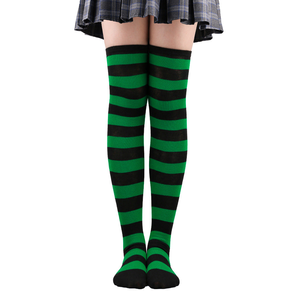 Wholesale Christmas Halloween Striped Stockings